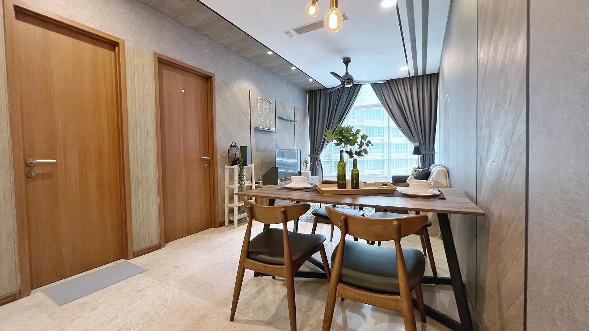 アパート Sky Suites Modern 3Br Family Suite At Klcc クアラルンプール